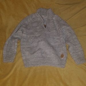 Boys Half Zip Sweater Sz 4-6 yrs